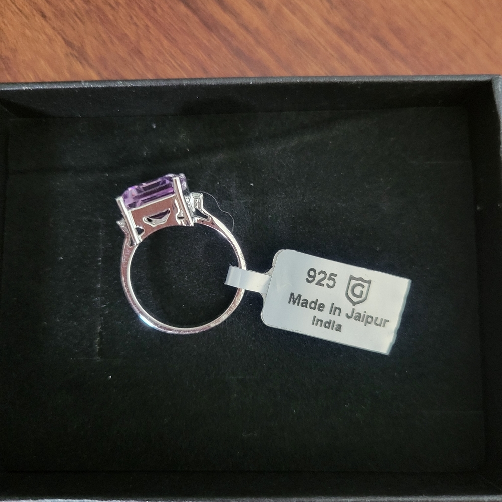 Pink stone ring - Picture 4 of 5